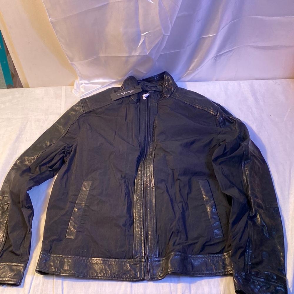 KENNETH COLE men’s black jacket size L new